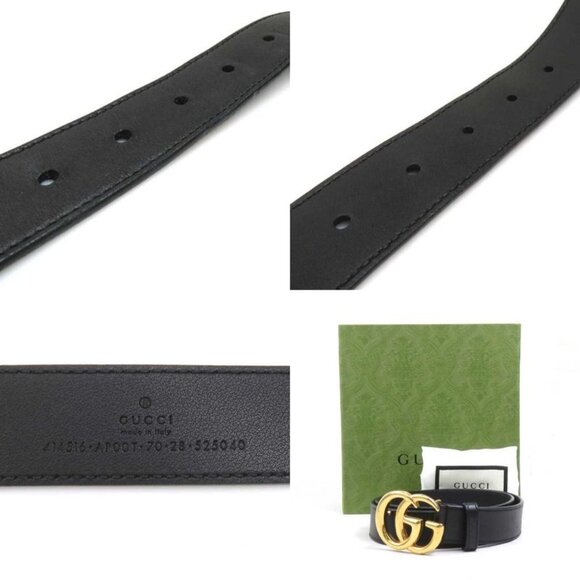 Gucci GGMarmont Black Belt